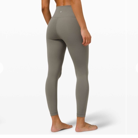 Lululemon Wunder Under High-Rise Tight 25" *Luxtreme Grey Sage Size 10 28 - Picture 2 of 6